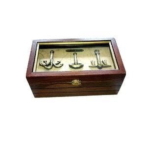 Wooden Anchor Display Box, Fathers Day Gift No One Asked For, Nautical Man Cave